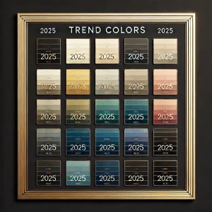 Los colores del ano 2025